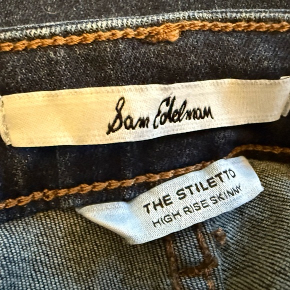 Sam Edelman The Stiletto high rise skinny style woman’s jeans Plus Size 34. - Picture 5 of 6